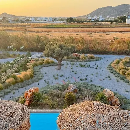 The Nine Graces- Celine, Elegant House With Pool, Garden & Rooftop Kastraki (Naxos)