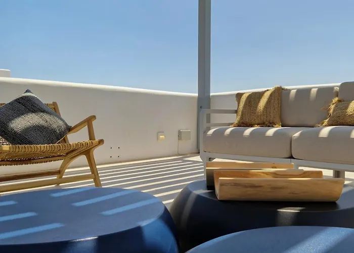 Villa The Nine Graces- Celine, Elegant House With Pool, Garden & Rooftop Kastraki (Naxos)