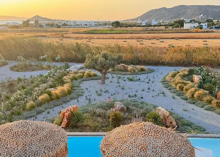 The Nine Graces- Celine, Elegant House With Pool, Garden & Rooftop Kastraki (Naxos)