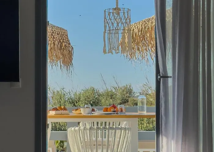 The Nine Graces- Celine, Elegant House With Pool, Garden & Rooftop * Kastraki (Naxos)